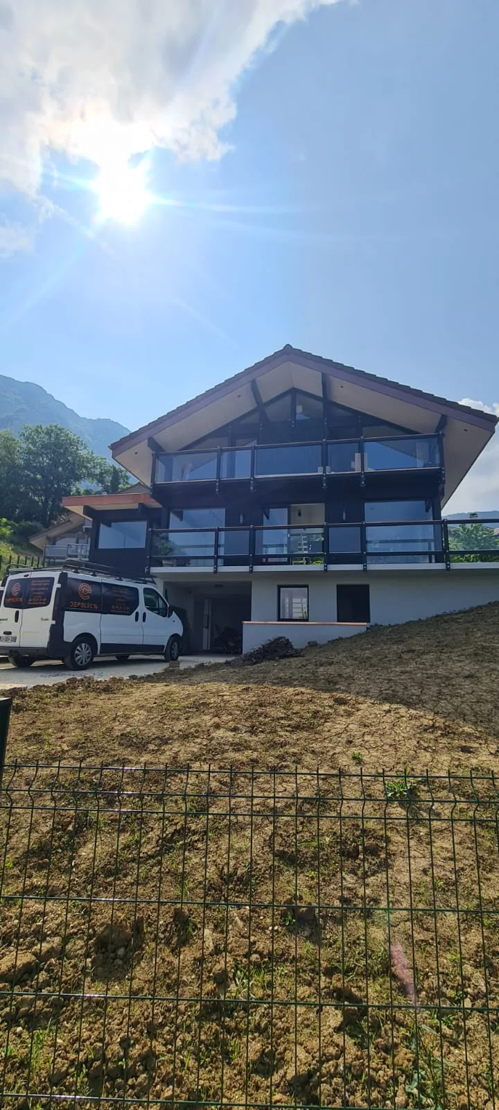 Intervention DEP ELEC 74 sur maison individuelle en Haute-Savoie
